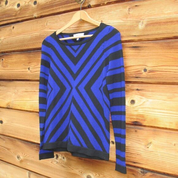 Milly Wool Crew Neck Sweater - Picture 3 of 8